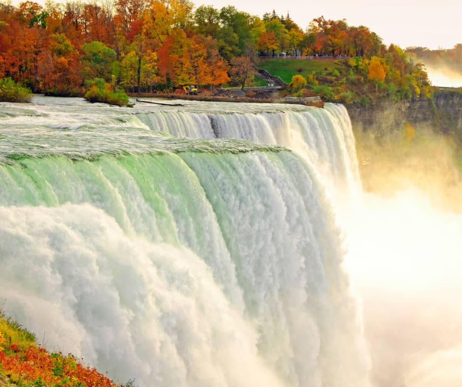 Chutes du Niagara aux couleurs de l’automne