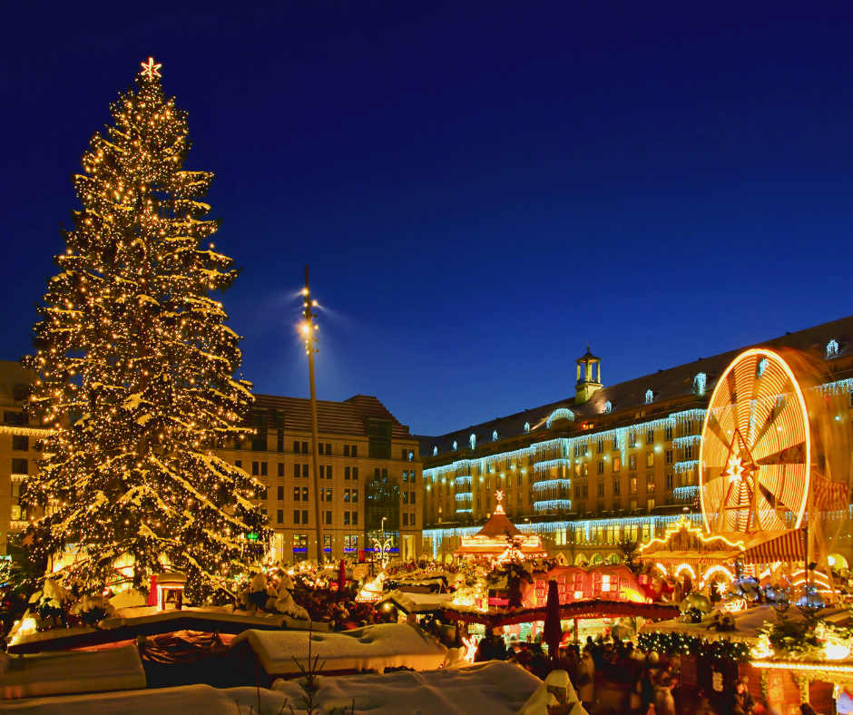 La magie de Noël à Édimbourg Marchés illuminés et ambiance festive au cœur de la capitale écossaise.