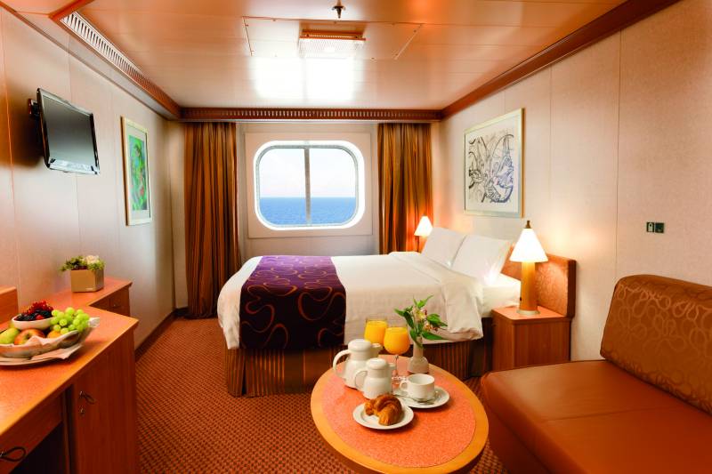 Cabine tout confort pour votre croisière de groupe Costa en Méditerranée