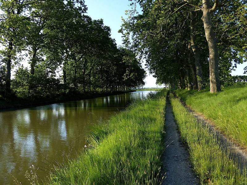 Le Canal du midi dans le Gers avec l'Agence SARLIN