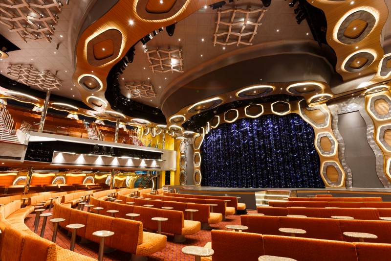 Théâtre du Costa Diadema, voyage en groupe, croisière