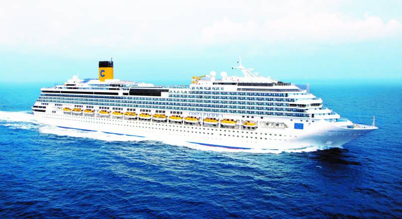 Profitez d'une croisière à bord du PACIFICA COSTA avec SARLIN