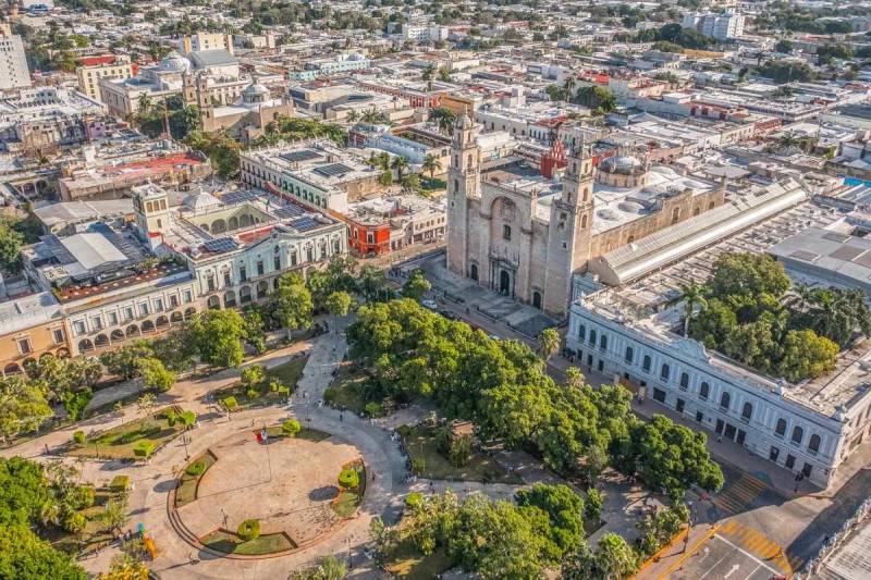 Medina, la ville blanche du Yucatán