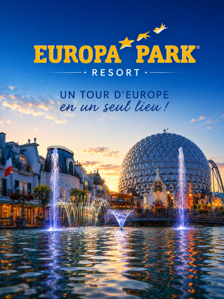 Europa-Park Resort : un tour d'Europe en un seul lieu en Allemagne.