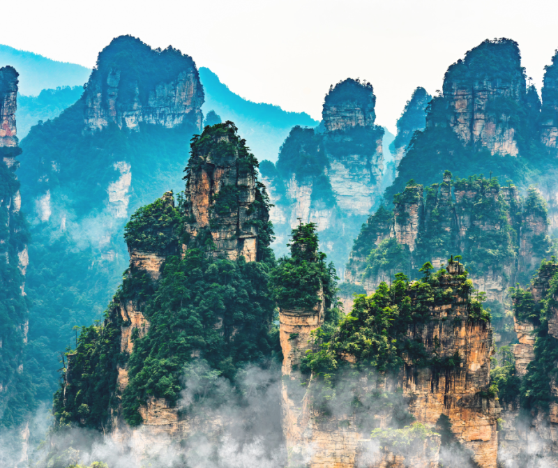 Montagnes de Zhangjiajie – Avatar